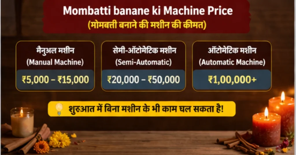 घर पर मोमबत्ती बनाने का व्यवसाय