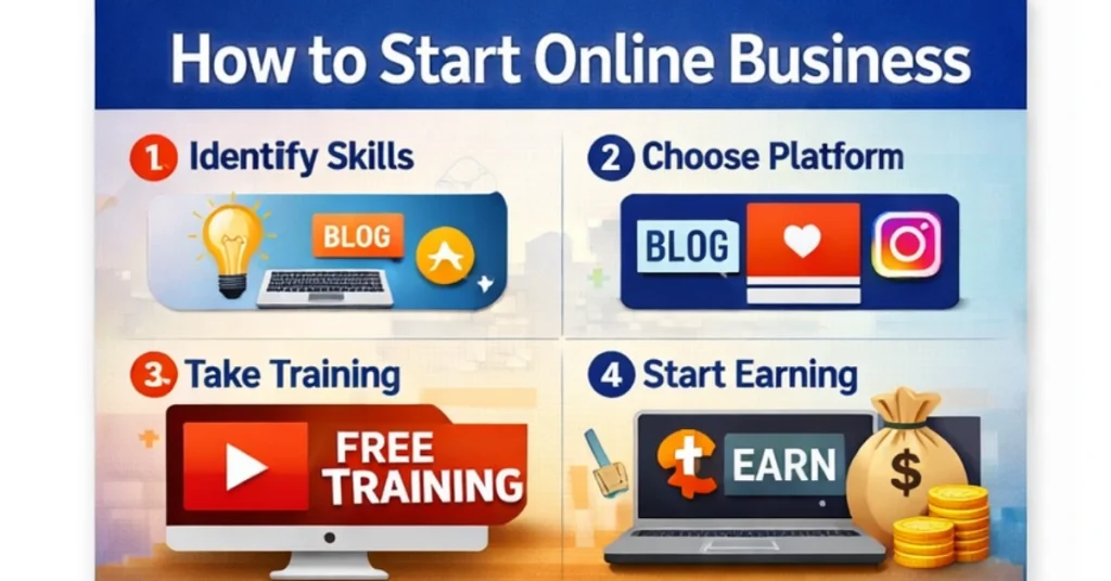 स्टूडेंट के लिए ऑनलाइन बिजनेस आइडिया