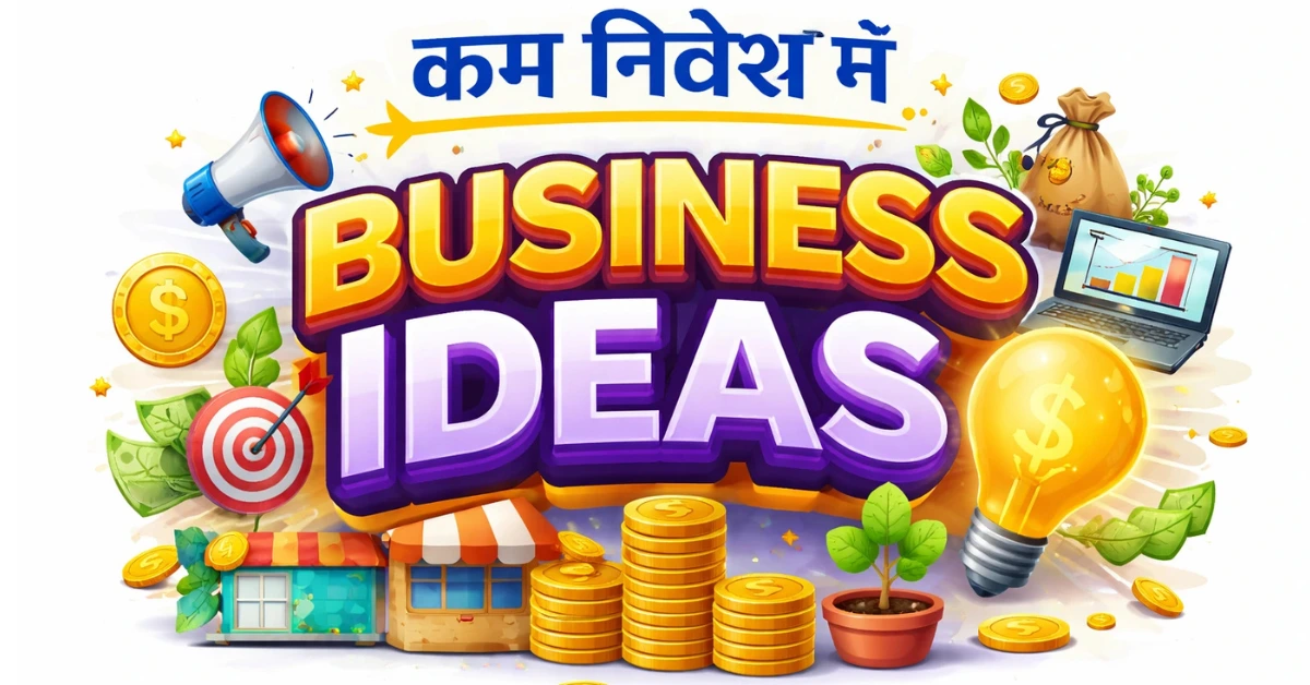 कम निवेश में बिज़नेस आइडिया