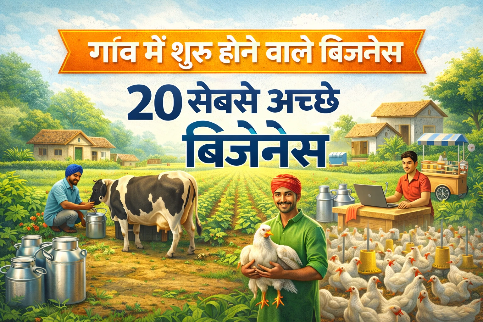 गांव में शुरू होने वाले बिज़नेस