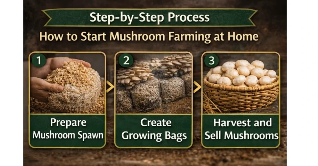 Ghar par mushroom farming kaise kare